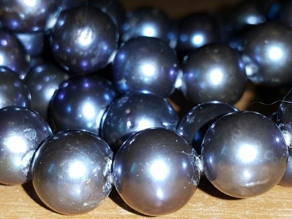 Ожерелье из чёрного жемчуга | oringo.com.ua